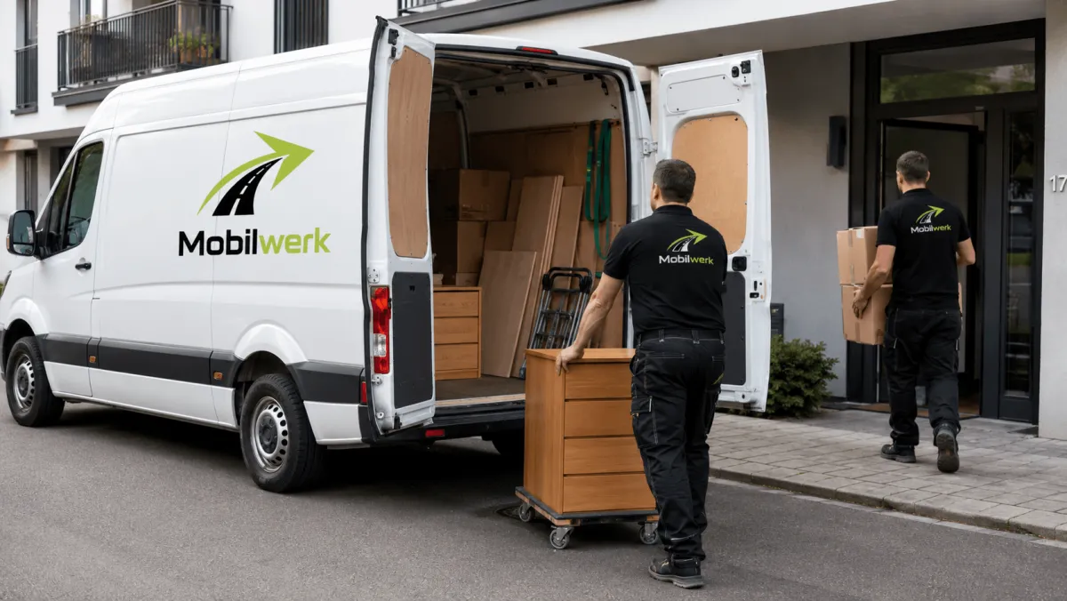 Sicher verpackte Umzugskartons